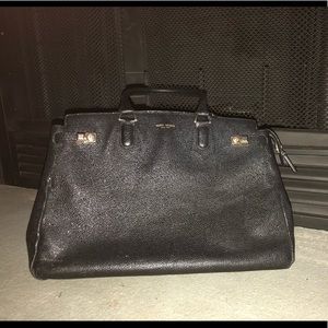 Black Leather Henri Bender New York Purse